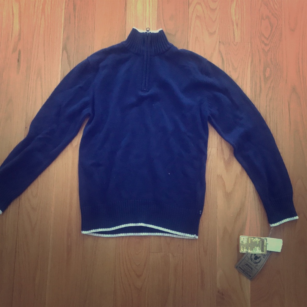 NEW Boys navy blue sweater for going out